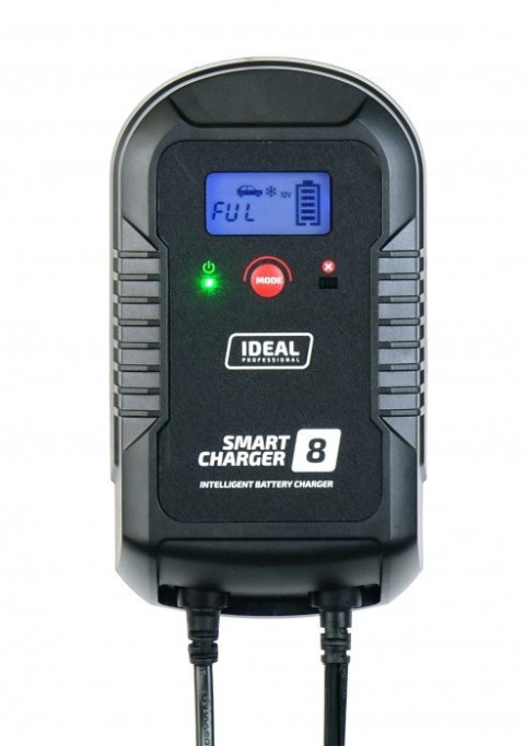 PROSTOWNIK INTELIGENTNY DO ŁADOWANIA SMART CHARGER 8 LCD