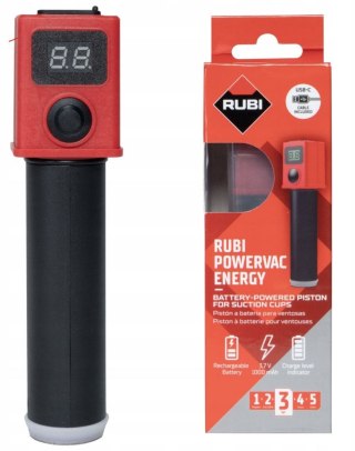 TŁOK DO PRZYSSAWEK PRÓŻNIOWYCH RUBI POWERVAC ENERGY
