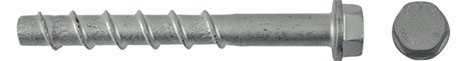 WKRĘT DO BETONU 6-KĄT. SMART S-BSZ 10*45*100MM OCYNK BIAŁY