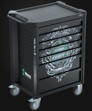 WÓZEK WARSZTATOWY TOOL REBEL 9800 BEZ WYPOSAŻENIA