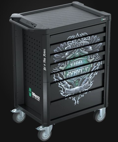 WÓZEK WARSZTATOWY TOOL REBEL 9800 BEZ WYPOSAŻENIA