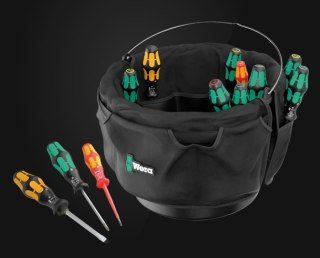 ZESTAW 12 WKRĘTAKÓW KRAFTFORM + ORGANIZER NA WIADRO