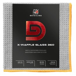 DETAILER MIKROFIBRA DO SZYB X-WAFFLE 360GSM