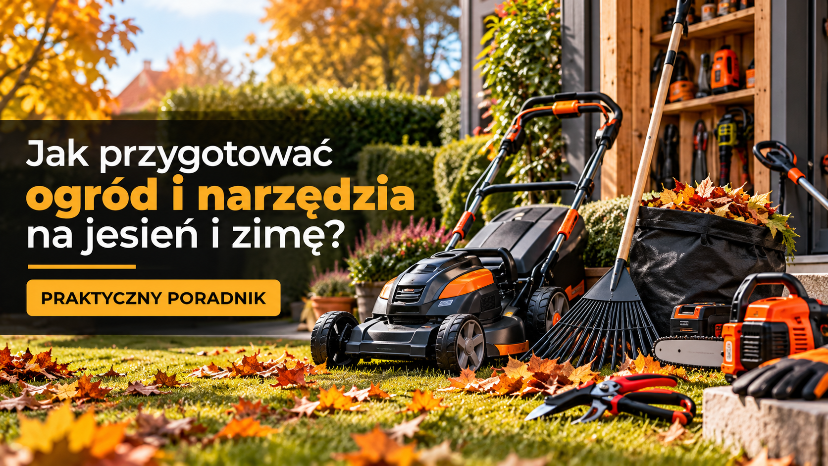 Jak przygotować ogród i narzędzia na jesień i zimę? Praktyczny poradnik